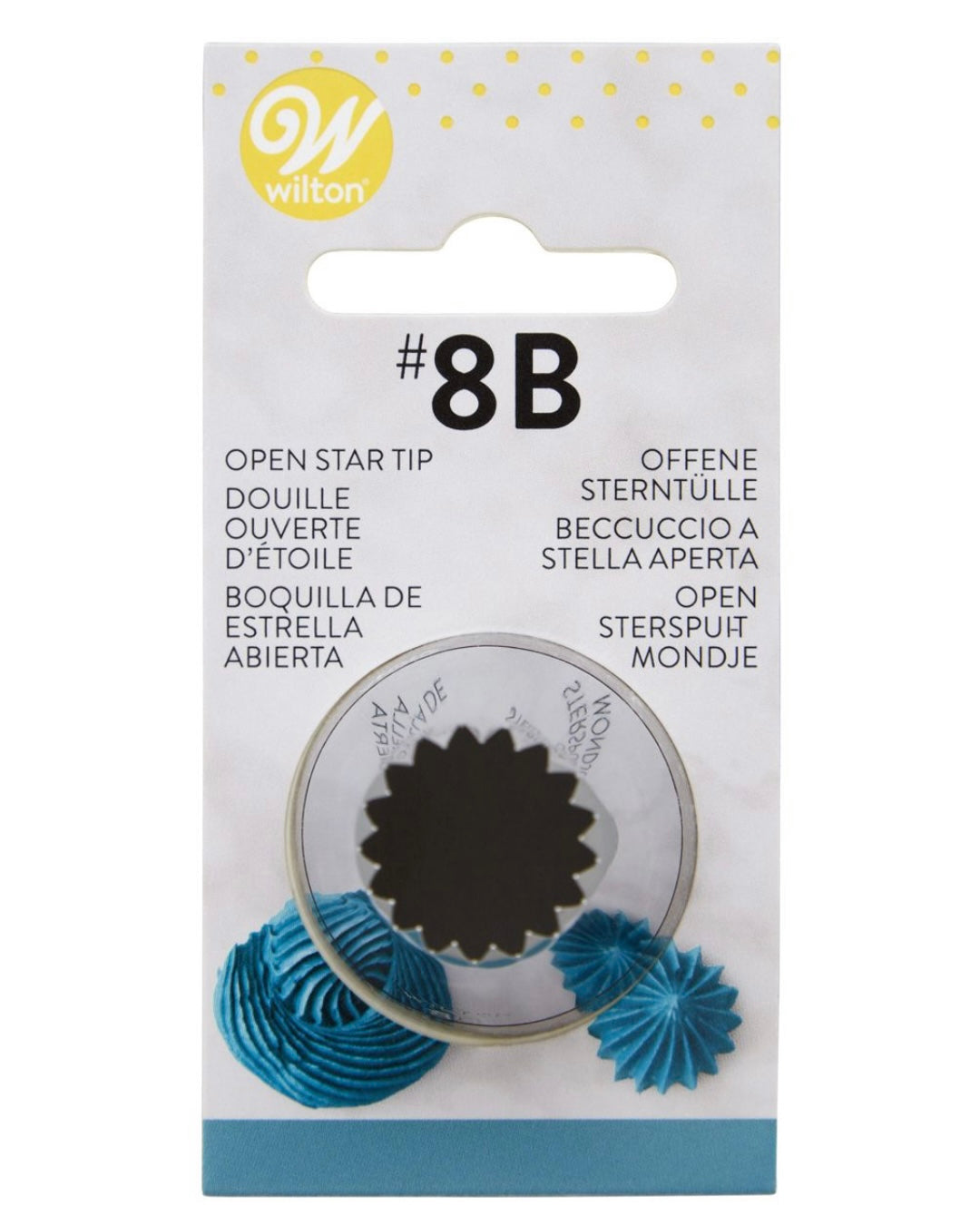 Wilton 8 B große Tülle