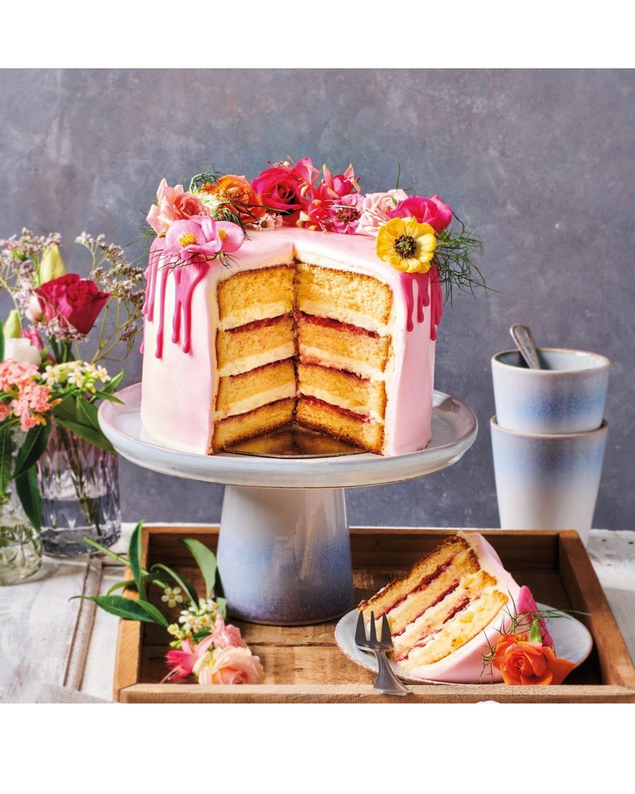 Funcakes Mix für Biskuitkuchen 1 kg