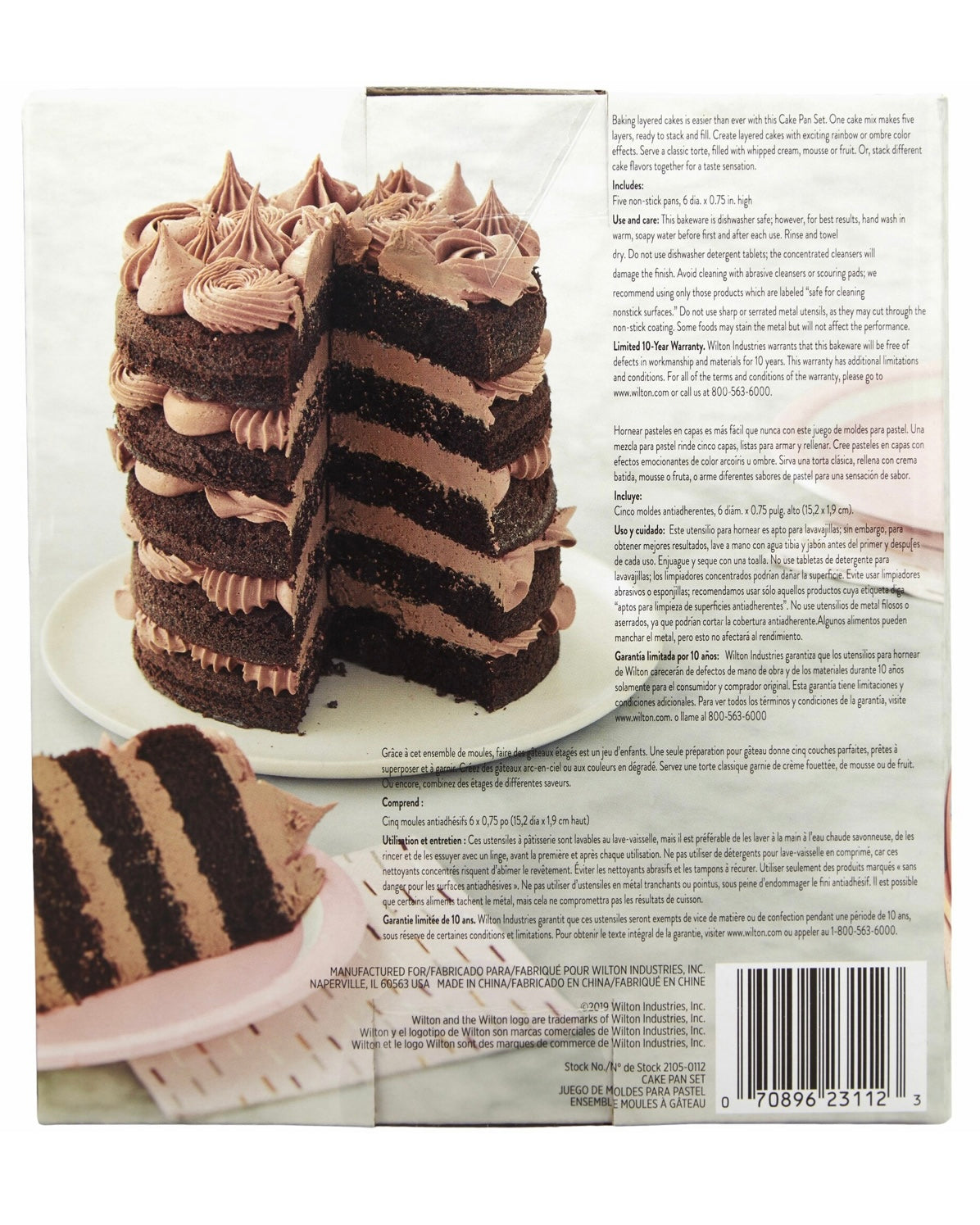 Wilton Easy Layers Backform 15 cm