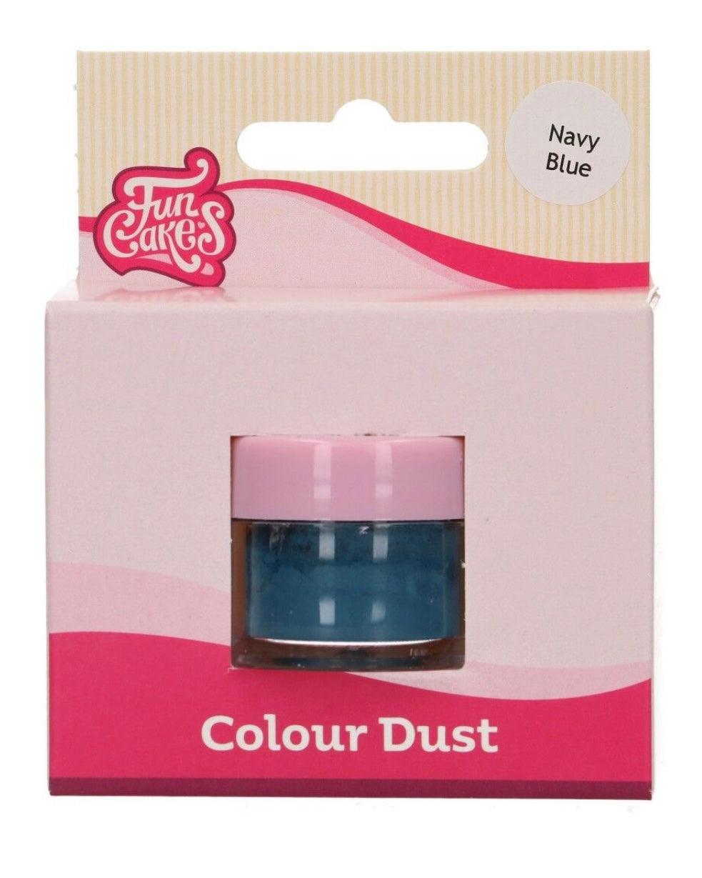 Funcakes Color Dust Puderfarbe Navy Blue