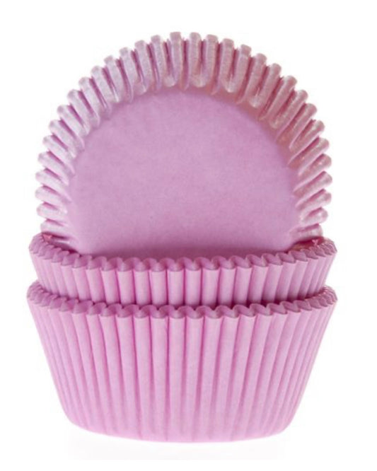Cupcakes Papierbackförmchen rosa 50 Stk