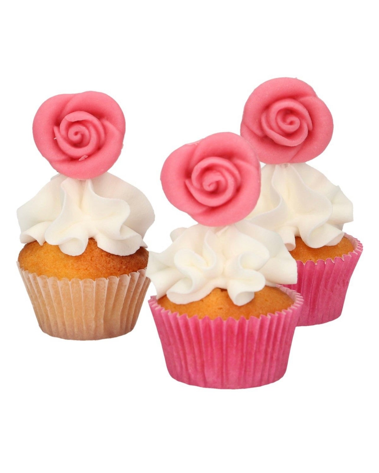 Funcakes rosa Marzipan Rosen